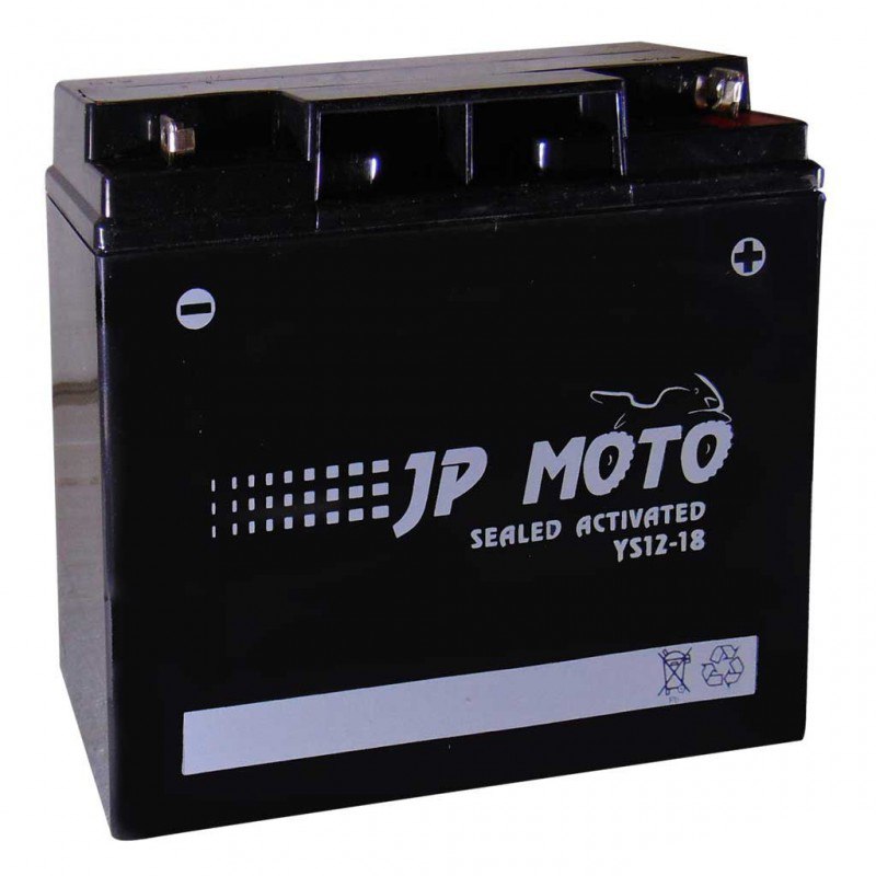 Батарея акумуляторна свинцева стартерна YS12-18 20Ah-12v JP MOTO